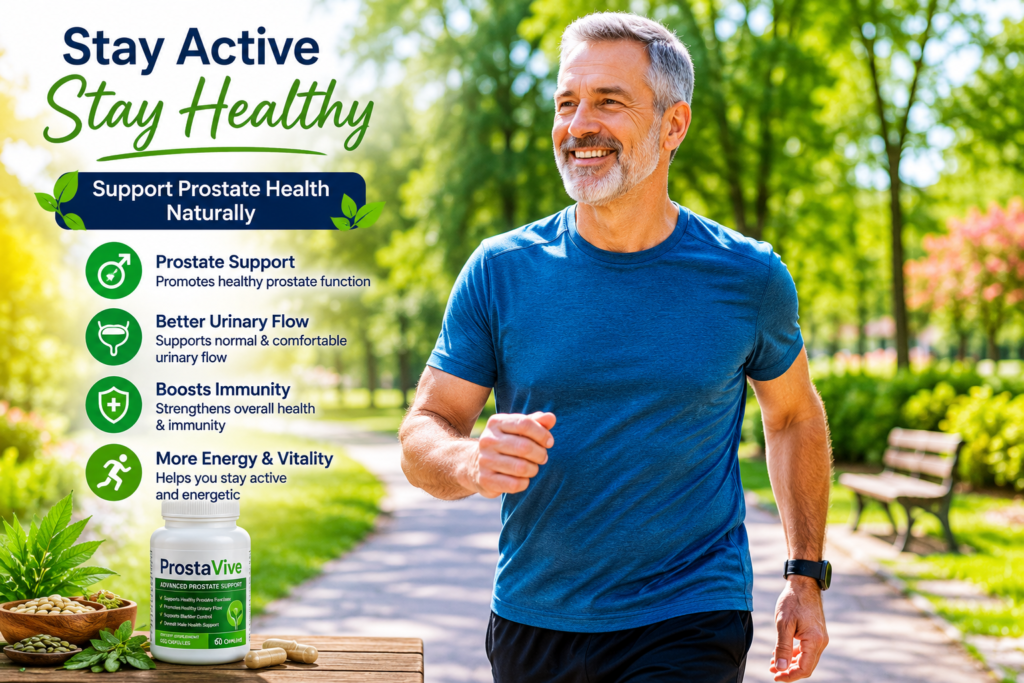 Healthy lifestyle and men's wellness